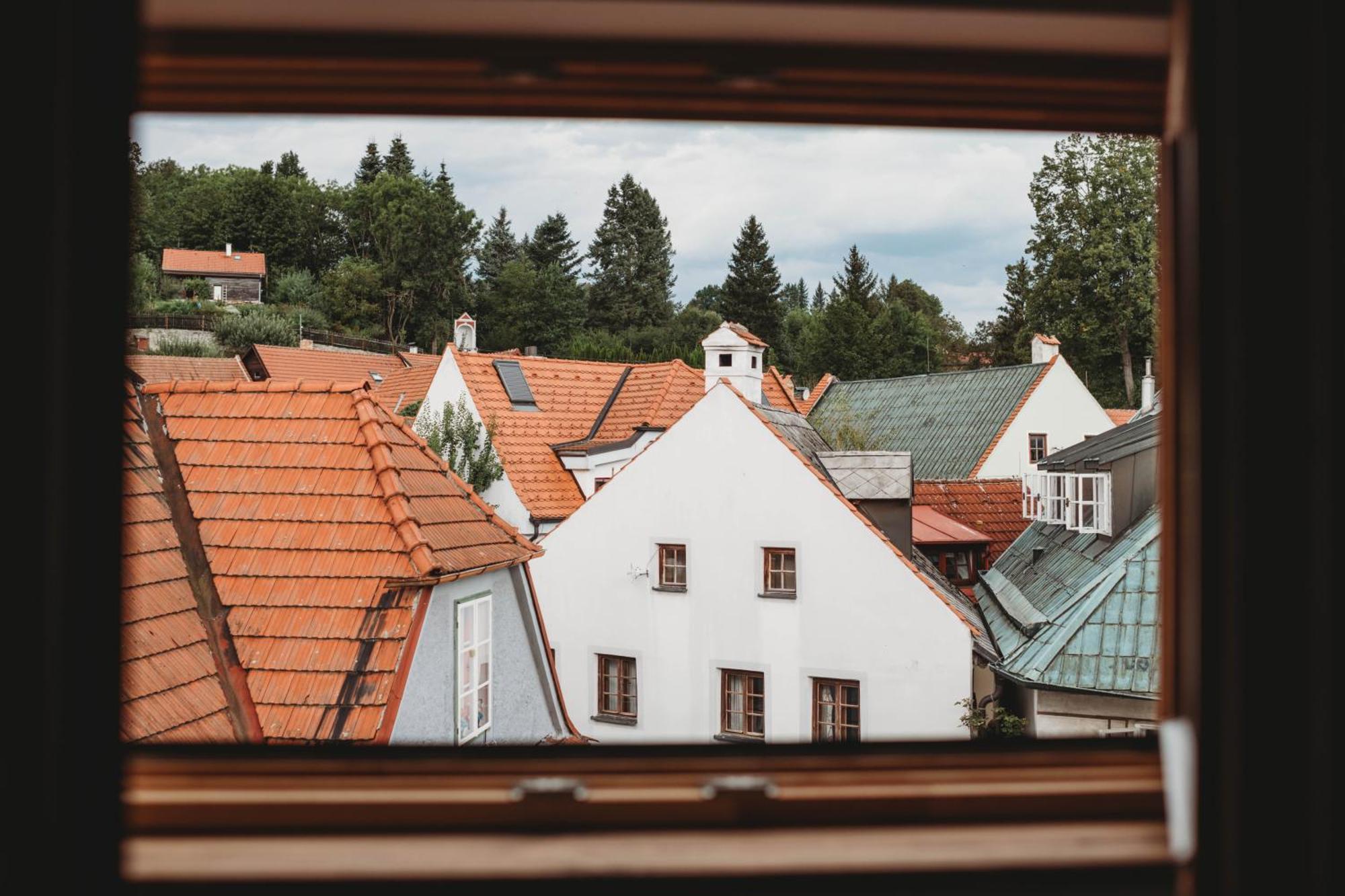 Ferienwohnung Attico By Casarosa Český Krumlov Exterior foto